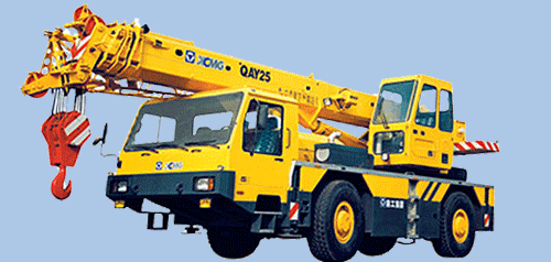 автокран QAY25