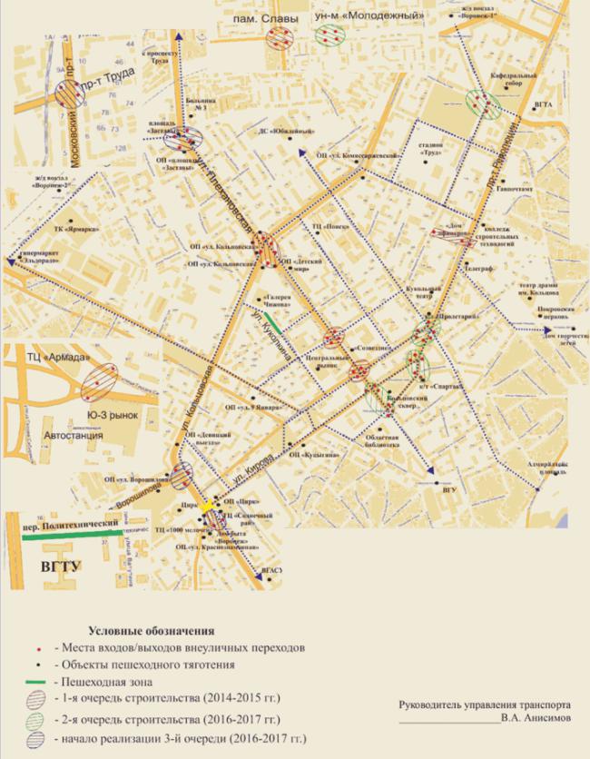 Об утверждении комплексной схемы организации дорожного движения в городском округе город Воронеж