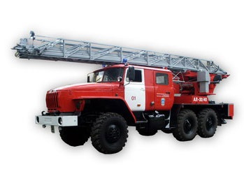 Автолестница пожарная АЛ-30/40 Урал-4320