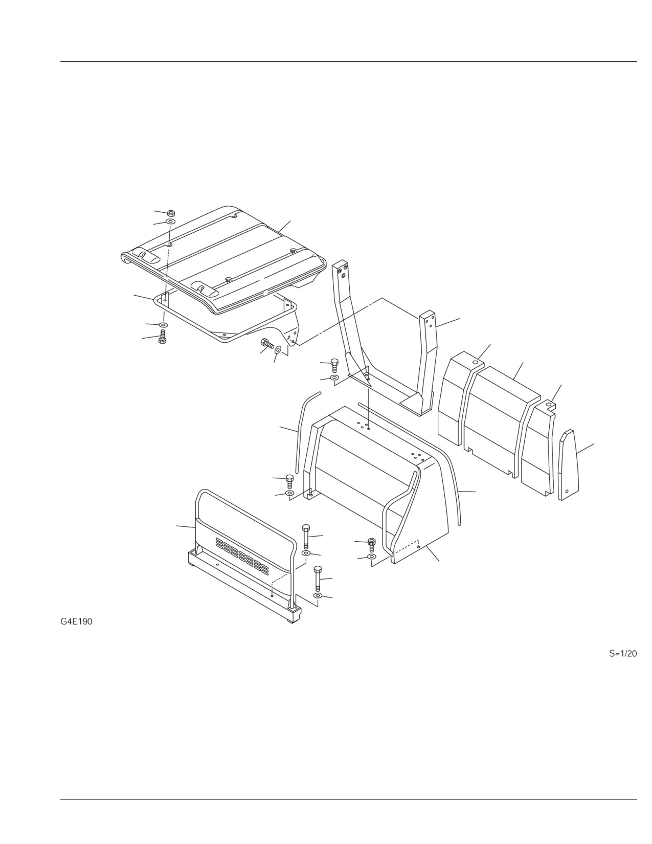 thumbnail image 2 of New Takeuchi TB135 Excavator Parts Manual (BG4Z010-0) 2 of 2