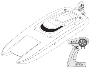 PROBOAT PRB08029 Бесщеточный катамаран RTR - Рекоменд.