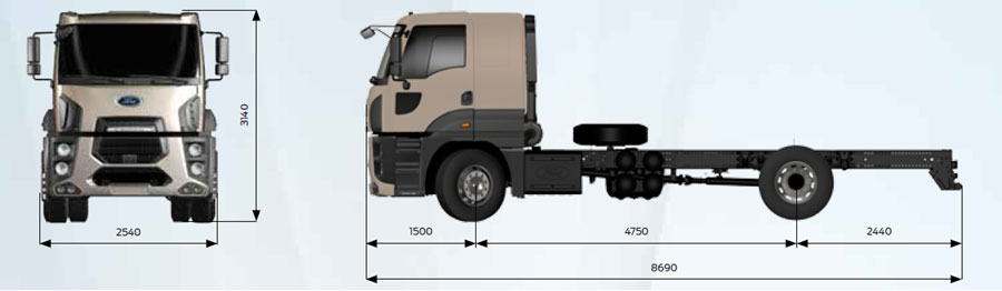 Купить FORD TRUCKS 1833 LR FORD TRUCKS 1833 LR