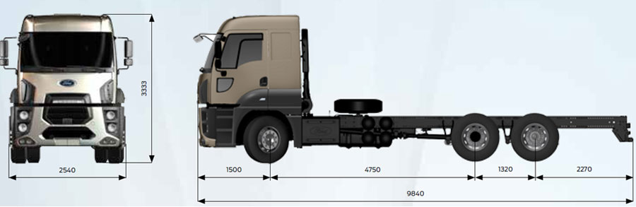 Купить FORD TRUCKS 2533 HR FORD TRUCKS 2533 HR
