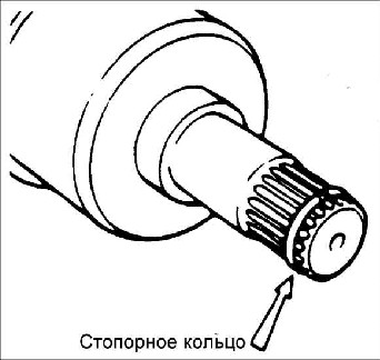 9.4 Замена приводного вала Киа Рио