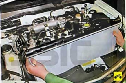 Nissan Almera Classic. СИСТЕМА ОХЛАЖДЕНИЯ. СНЯТИЕ И УСТАНОВКА РАДИАТОРА