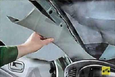 Nissan Almera Classic. СНЯТИЕ И УСТАНОВКА ОБЛИЦОВОК САЛОНА