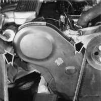 2.13 Работы над зубчатым ремнем ГРМ Audi 80