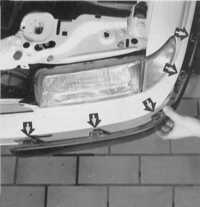 20.2 Передняя часть автомобиля Audi 80