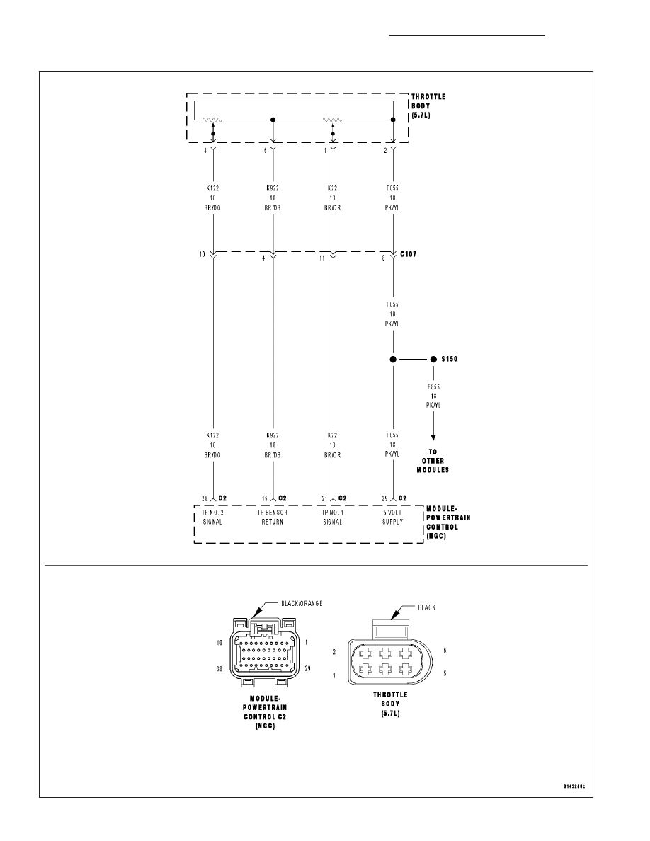 Dodge Ram Truck 1500-2500-3500. Manual - part 803  2014 Dodge Ram Electrical Wiring Diagram    Zinref.ru