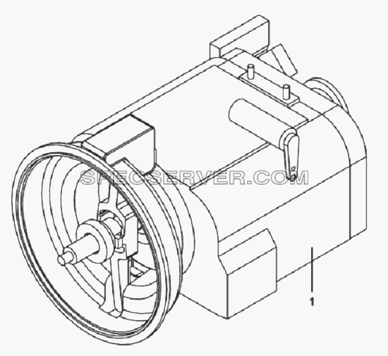 RT-11509G Коробка передач в сборе для DFL-3251A Euro3 (список запасных частей)