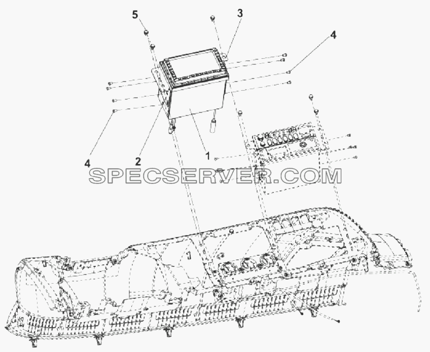 7920A-C0101 GPS Навигатор GPS для DFL-3251AXA Euro3 (список запасных частей)