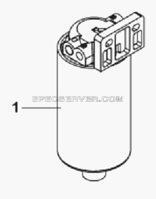 11E56 Топливный фильтр предварительной очистки для DFL-3251AXA Euro3 (список запасных частей)