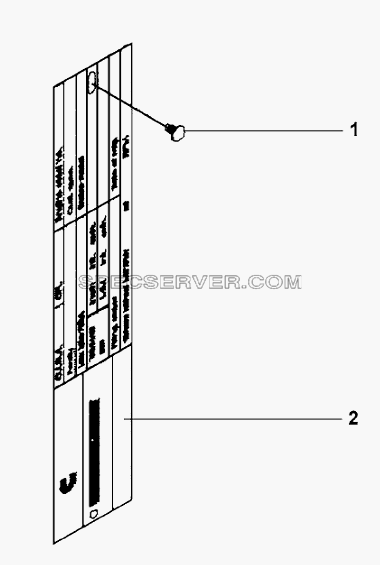 Nameplate Subassembly для L3251A3 (вара.) (список запасных частей)