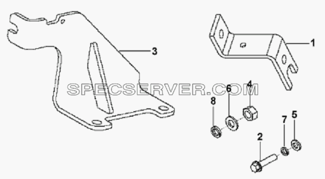 Throttle Control Subassembly для L3251A3 (вара.) (список запасных частей)