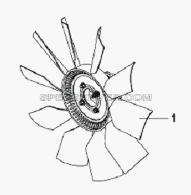 Fan Subassembly для L3251A3 (вара.) (список запасных частей)