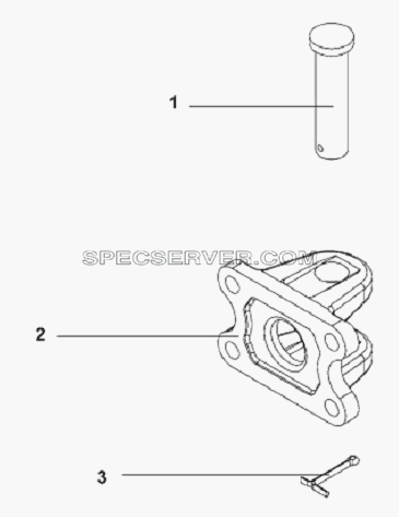 Rear Towing Attachment Subassembly для L3251A3 (вара.) (список запасных частей)