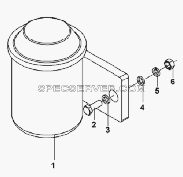 Back-up Buzzer Subassembly для L3251A3 (вара.) (список запасных частей)