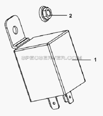 Flasher Subassembly для L3251A3 (вара.) (список запасных частей)