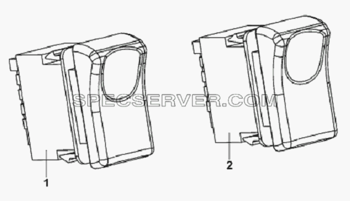 Power Take/Lifting Switch Subassembly для L3251A3 (вара.) (список запасных частей)