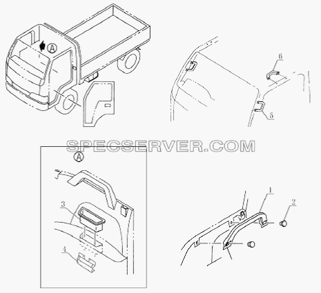 8220E0 Armrest assembly для HFC 1020K-D126 (список запасных частей)