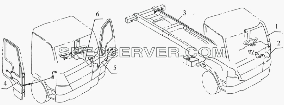 37D110 Electric equipment (II) для HFC 1020K-D126 (список запасных частей)