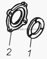 Кольцо упорное для КамАЗ-4326 (списка 2003г) (список запасных частей)