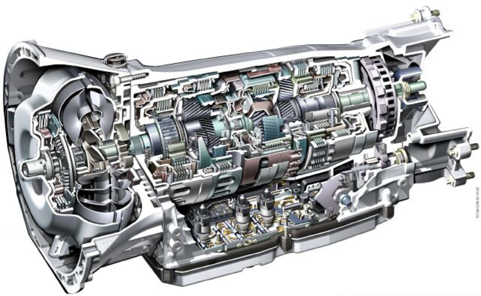 2.1 Автоматическая коробка передач Mercedes-Benz W164 (ML Class)
