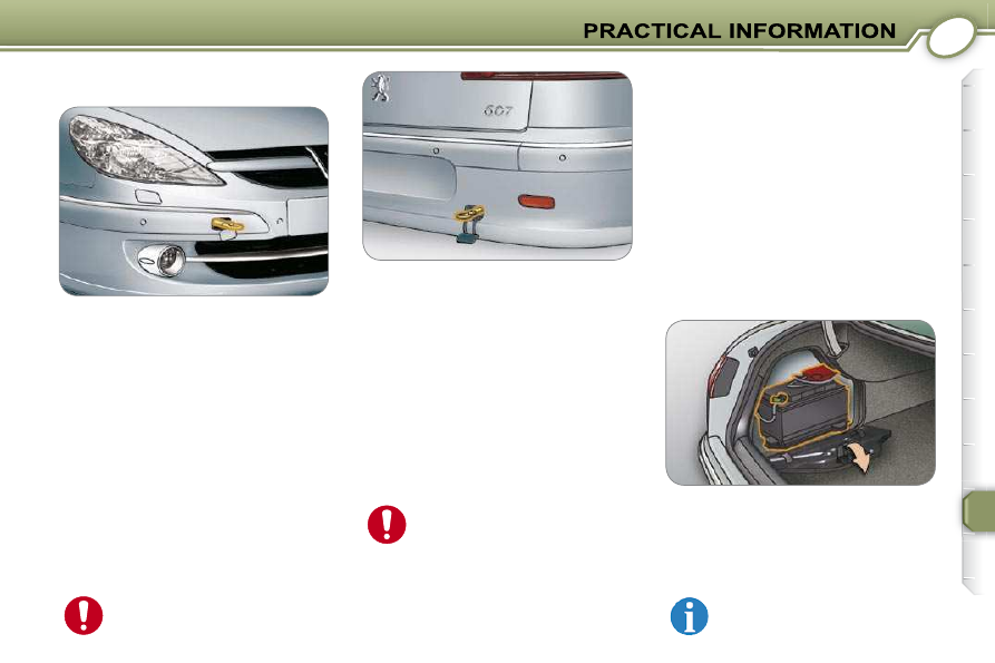stride overhead Privileged Peugeot 607 Dag (2009 year). Instruction - part 9