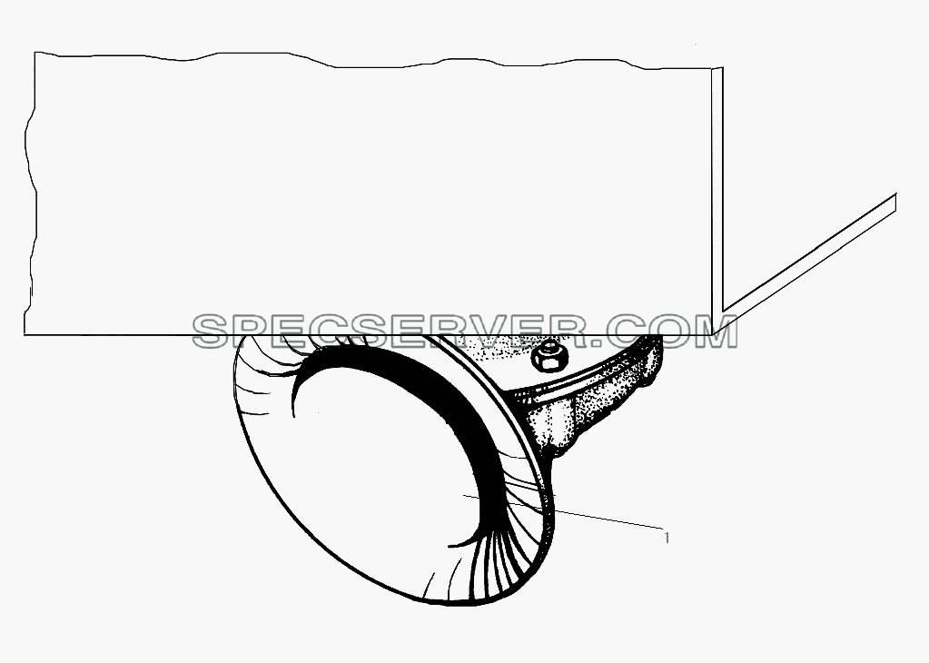 Установка электрического сигнала для Урал-63685 (список запасных частей)