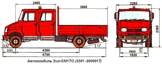 Автомобиль Зил-5301ТО (5301 -0000017) 